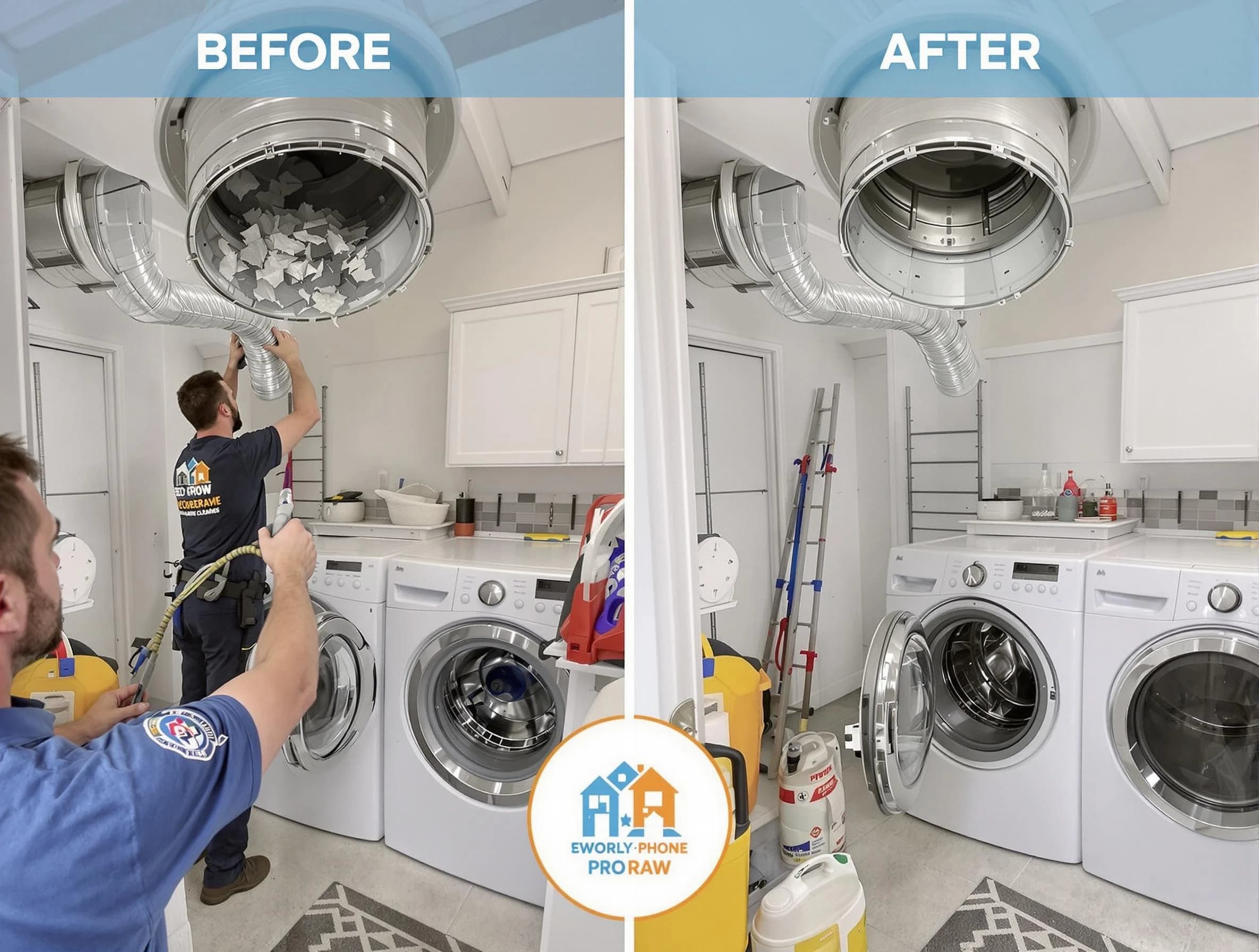 Residential dryer vent cleaning by Cranston Dryer Vent Cleaning in Cranston