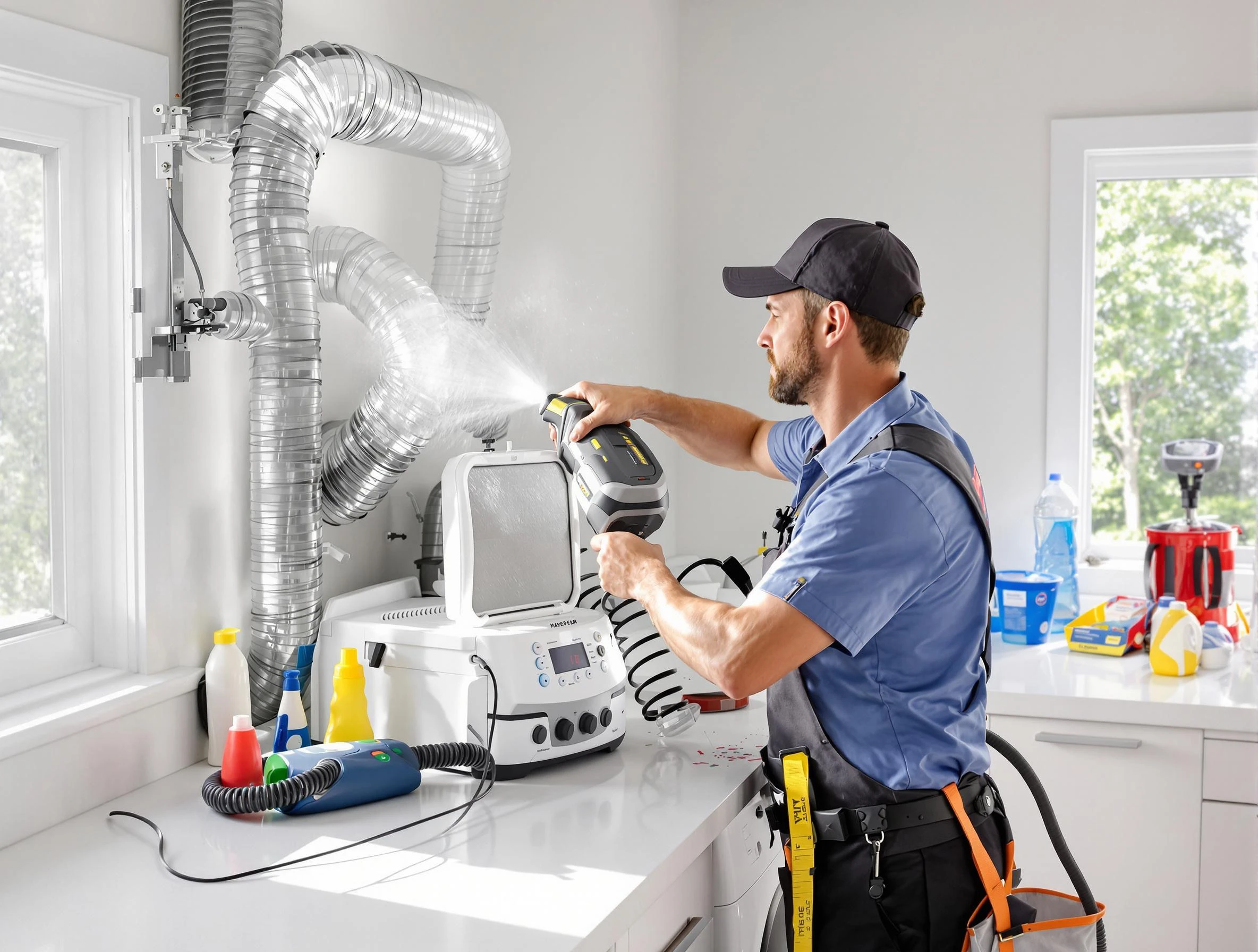Residential Dryer Vent Cleaning in Cranston