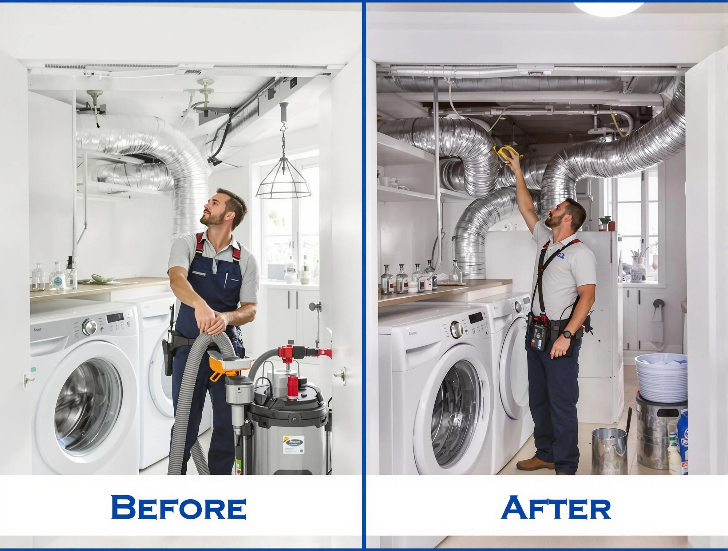 Expert gas dryer vent cleaning by Cranston Dryer Vent Cleaning in Cranston